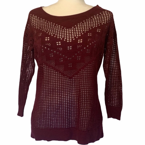 American Eagle Outfitters Sweaters - American Eagle Women's Burgundy Sweater